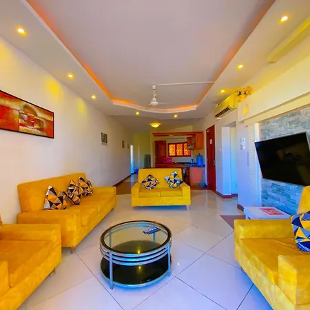 Raha Beachfront Apartment Mombasa Shanzu With Beautiful Sea View Exterior photo